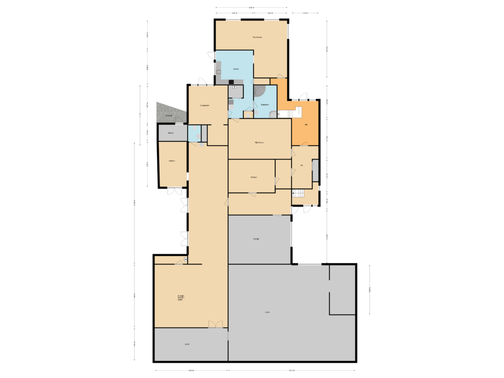 Bekijk plattegrond van First floor van Streekweg 317