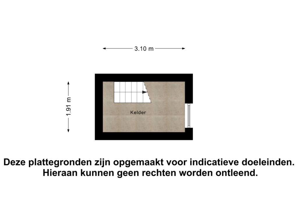 Bekijk plattegrond van Kelder van Parkstraat 3