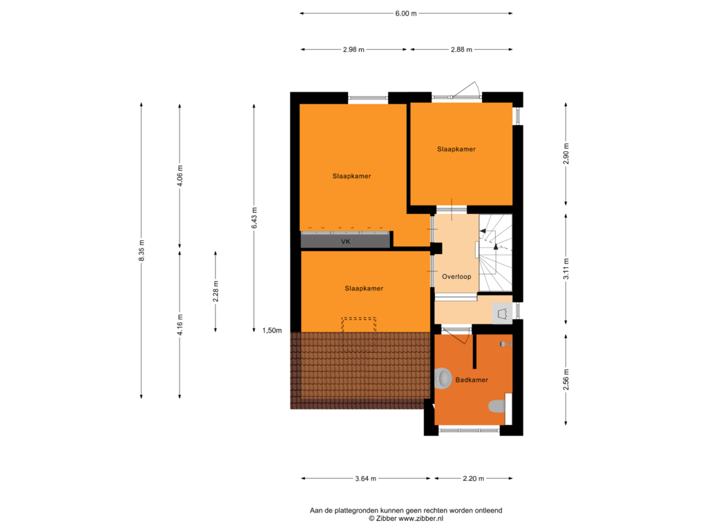 Bekijk plattegrond van Eerste Verdieping van Bouwmeestershoeve 316