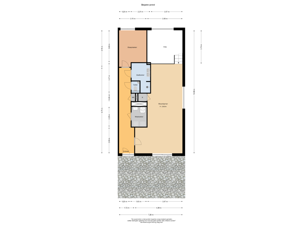 Bekijk plattegrond van Begane grond van Kruitmolen 40