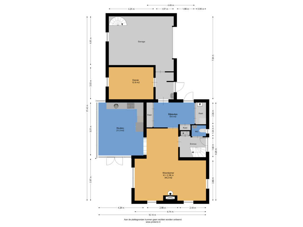 Bekijk plattegrond van Begane Grond van Bosmanstraat 22