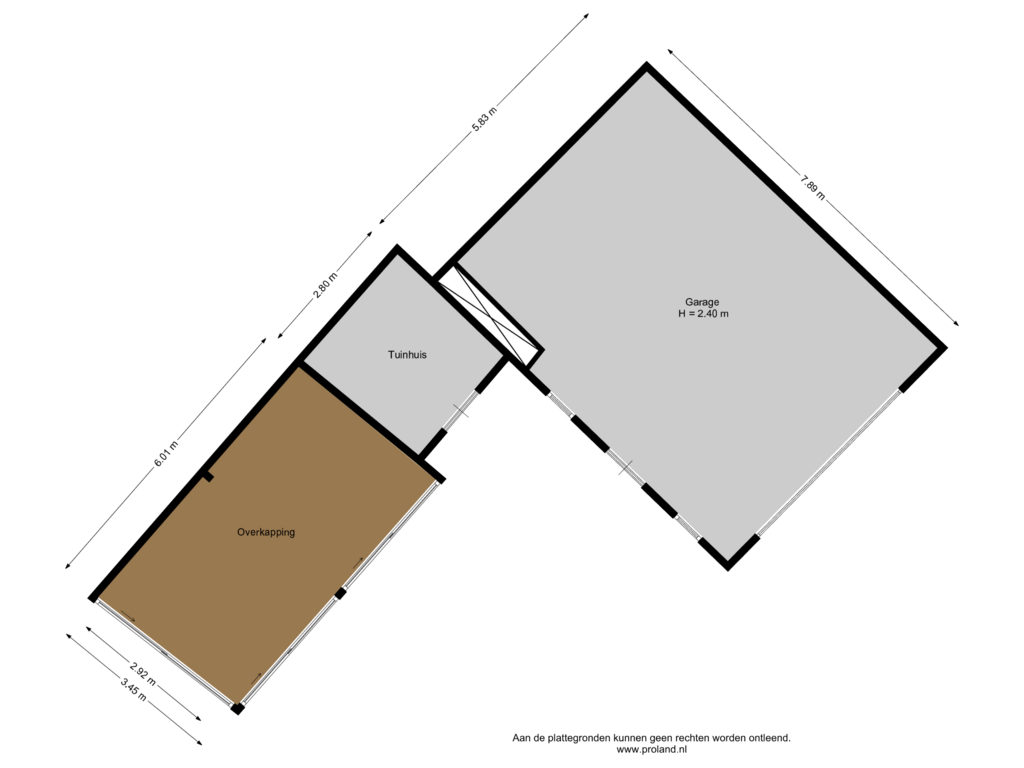 Bekijk plattegrond van Garage van Bosmanstraat 22