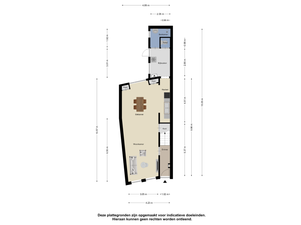 Bekijk plattegrond van Begane Grond van Pieter Feddesstraat 41