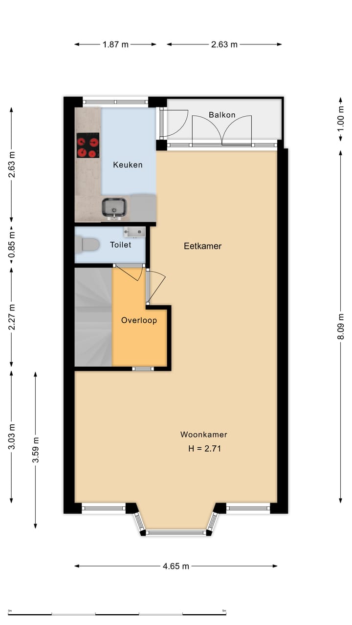 Foto 34 van Pieter van Aschstraat 10-C
