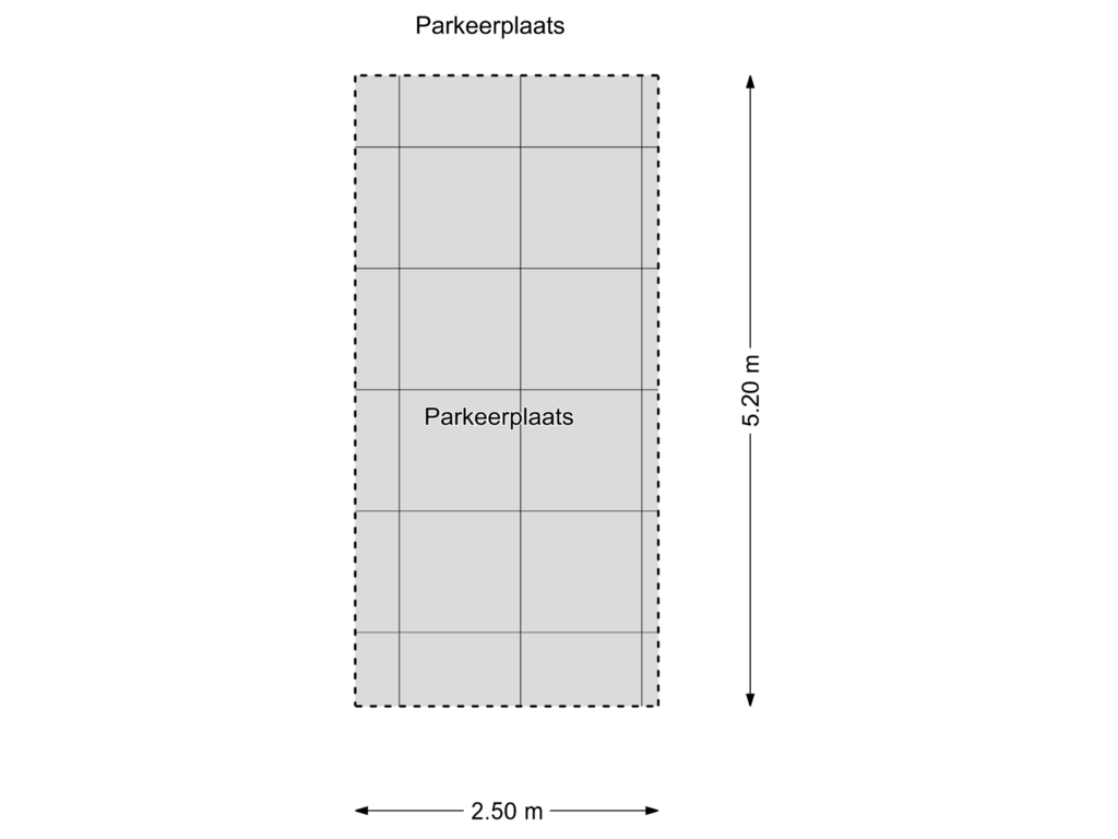 Bekijk plattegrond van Parkeerplaats van Zwaardvegersgaarde 112