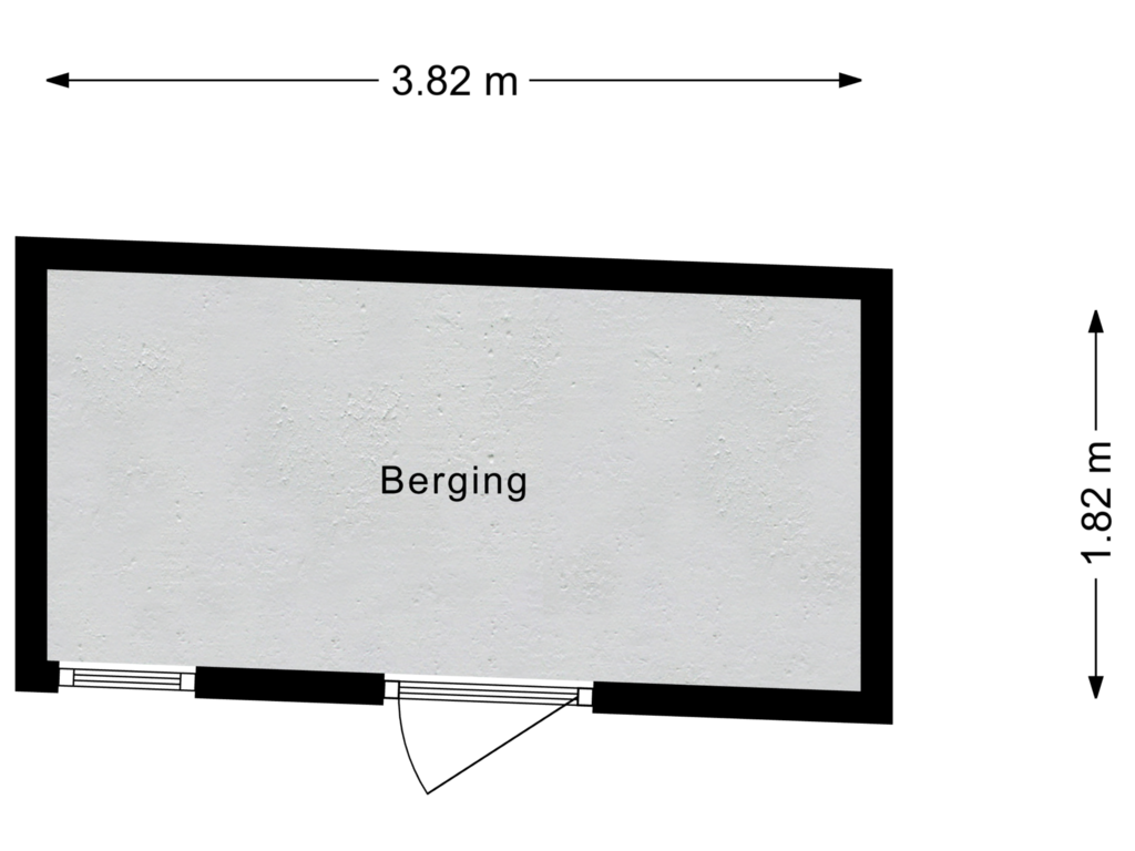 Bekijk plattegrond van Berging van Visven 416