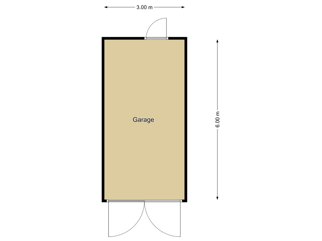 Bekijk plattegrond van Garage van Lotusstraat 4