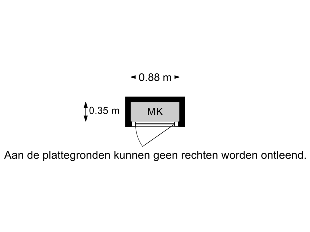 Bekijk plattegrond van MK van Stadhouderslaan 1-C