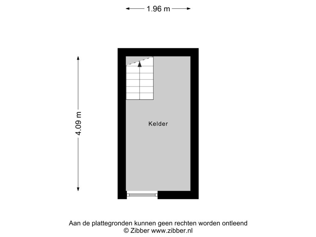 Bekijk plattegrond van Kelder van Langenboomseweg 100