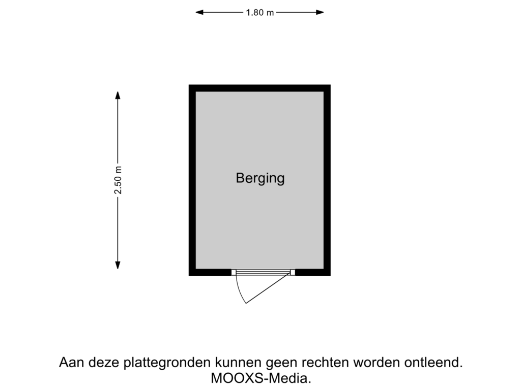 Bekijk plattegrond van Berging van Schenkeldijk 114