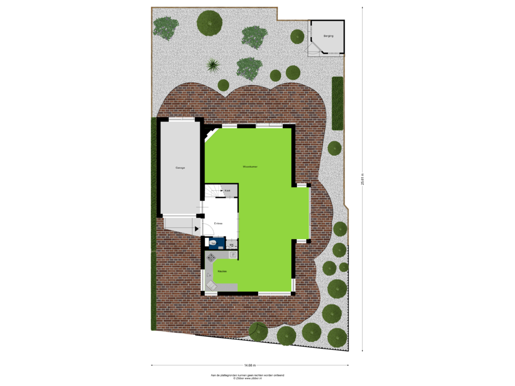 View floorplan of Begane Grond_Tuin of Keetzijde 13