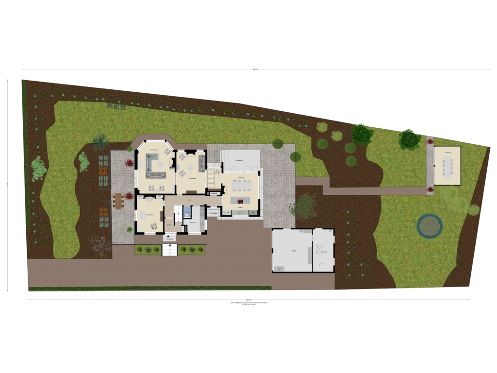 View floorplan of Begane Grond_Tuin of Herenstraat 67