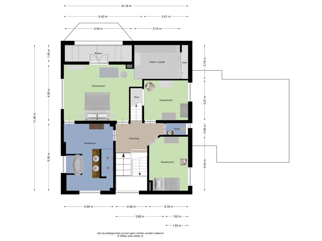 View floorplan of Eerste Verdieping of Herenstraat 67