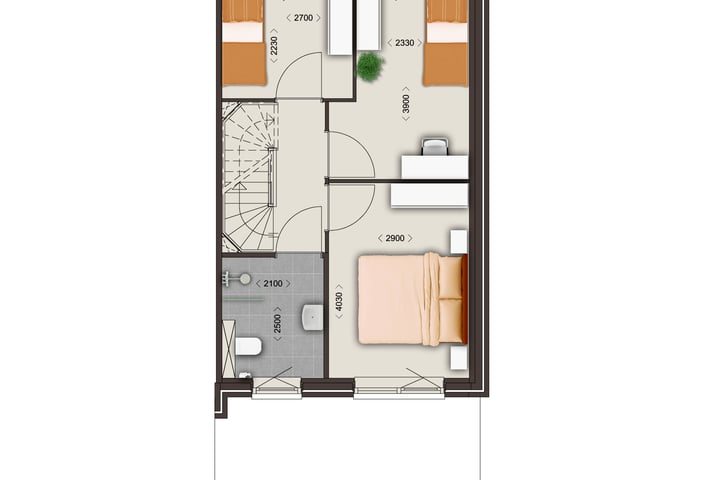 Bekijk foto 9 van Rijwoningen - fase 2C (Bouwnr. 71)