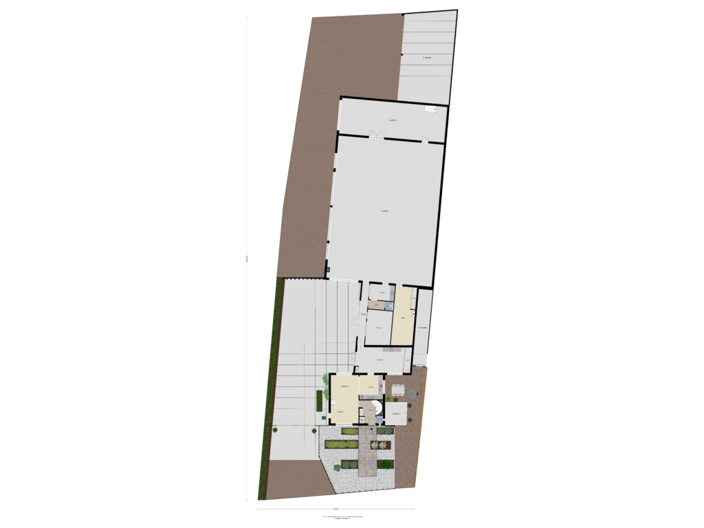 Bekijk plattegrond van Begane Grond  Tuin van Molenweg 26