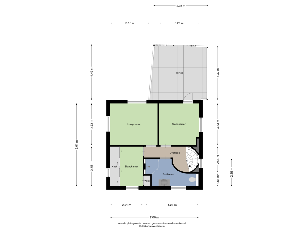 Bekijk plattegrond van Eerste Verdieping van Molenweg 26