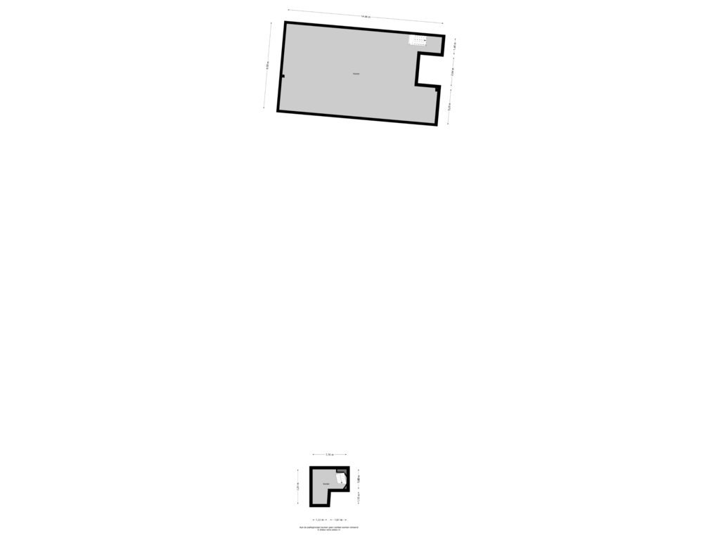 Bekijk plattegrond van Kelder van Molenweg 26