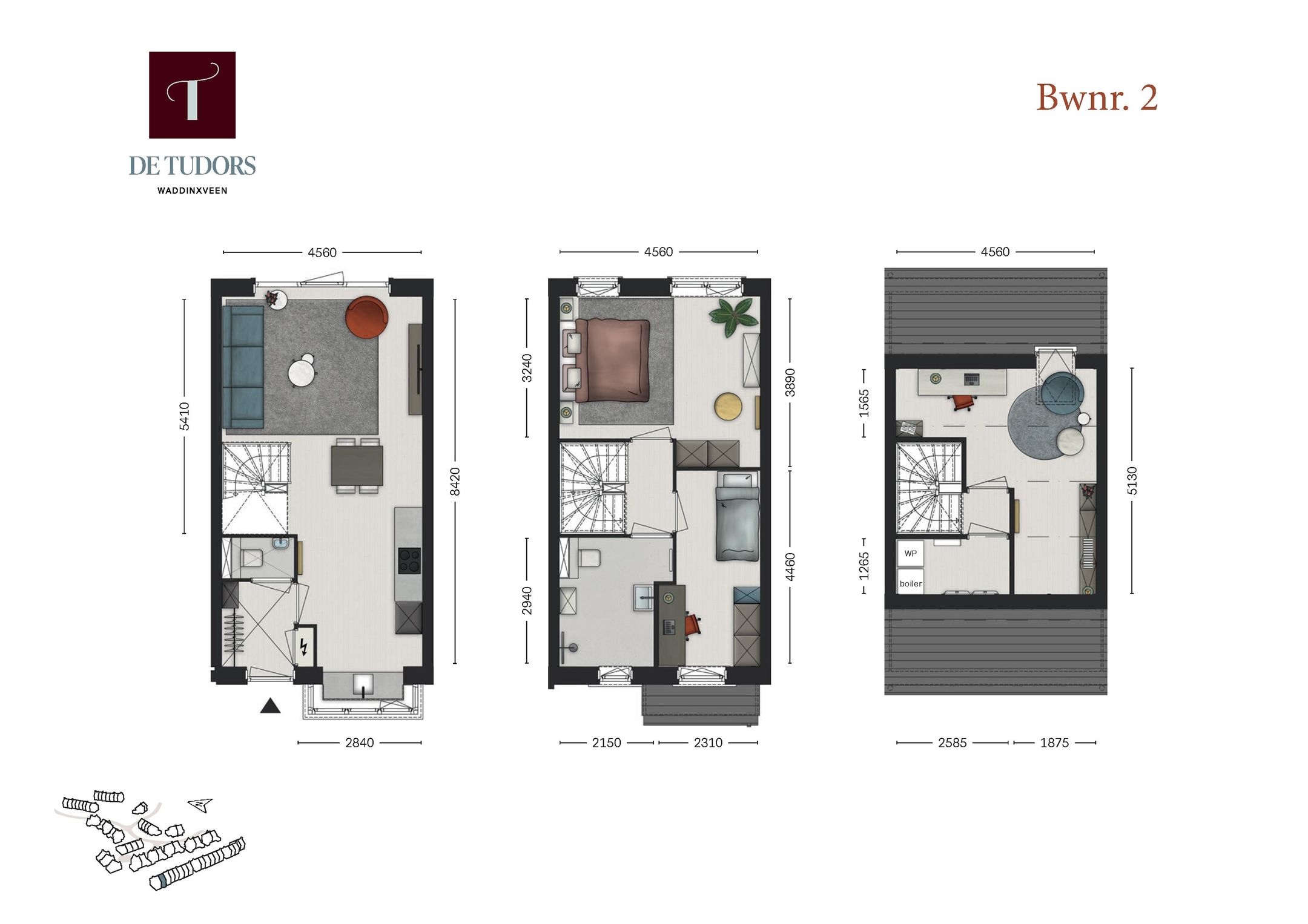 De Tudors (Bouwnr. 2), Waddinxveen, 2742MP, Zuid-Holland, Nederland  