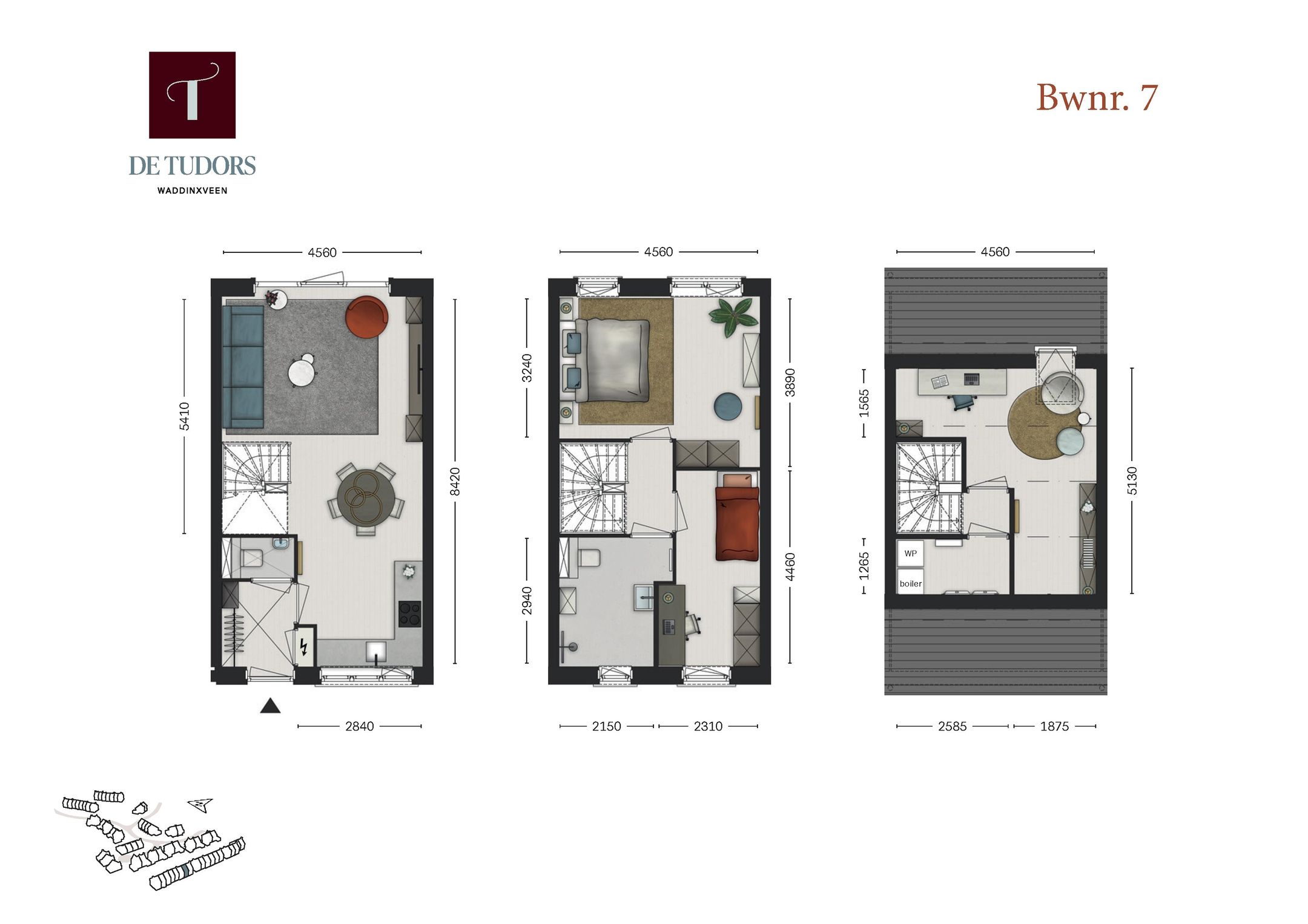 De Tudors (Bouwnr. 7), Waddinxveen, 2742MP, Zuid-Holland, Nederland  