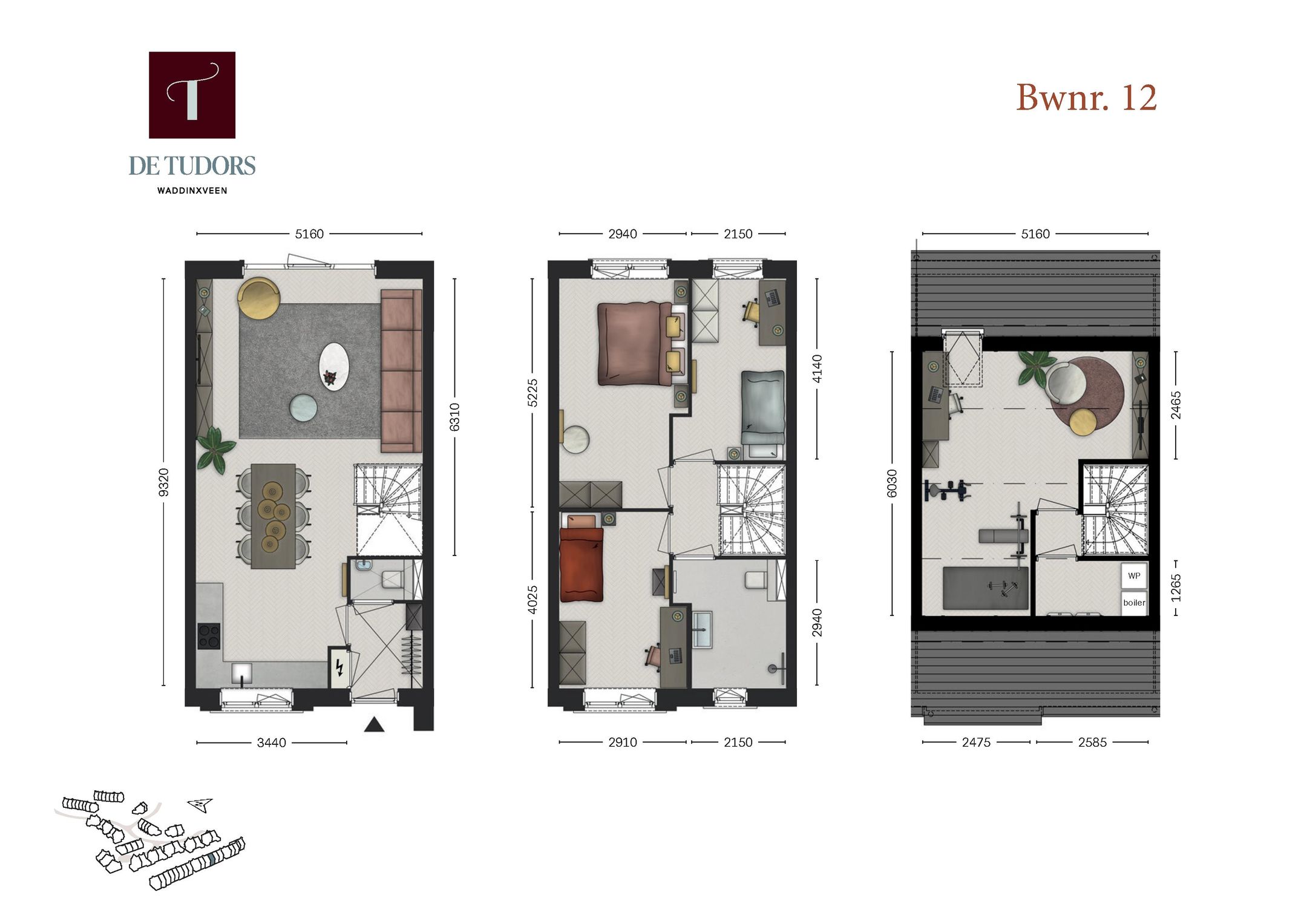 De Tudors (Bouwnr. 12), Waddinxveen, 2742MP, Zuid-Holland, Nederland  