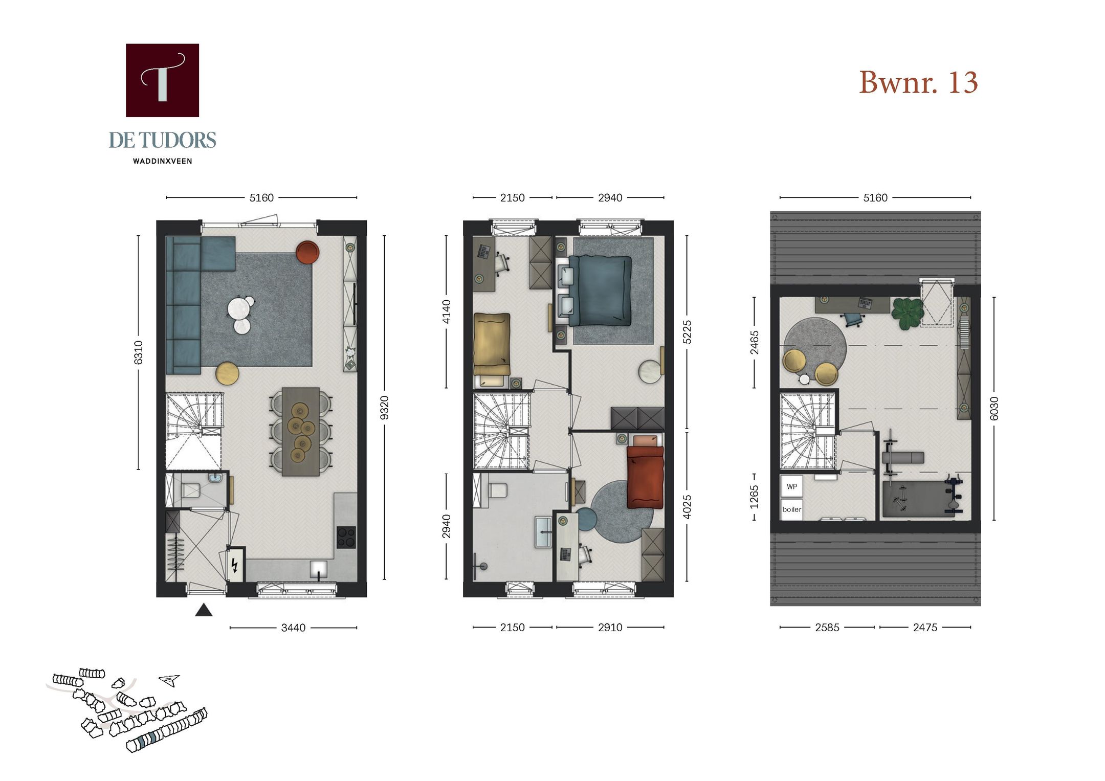 De Tudors (Bouwnr. 13), Waddinxveen, 2742MP, Zuid-Holland, Nederland  