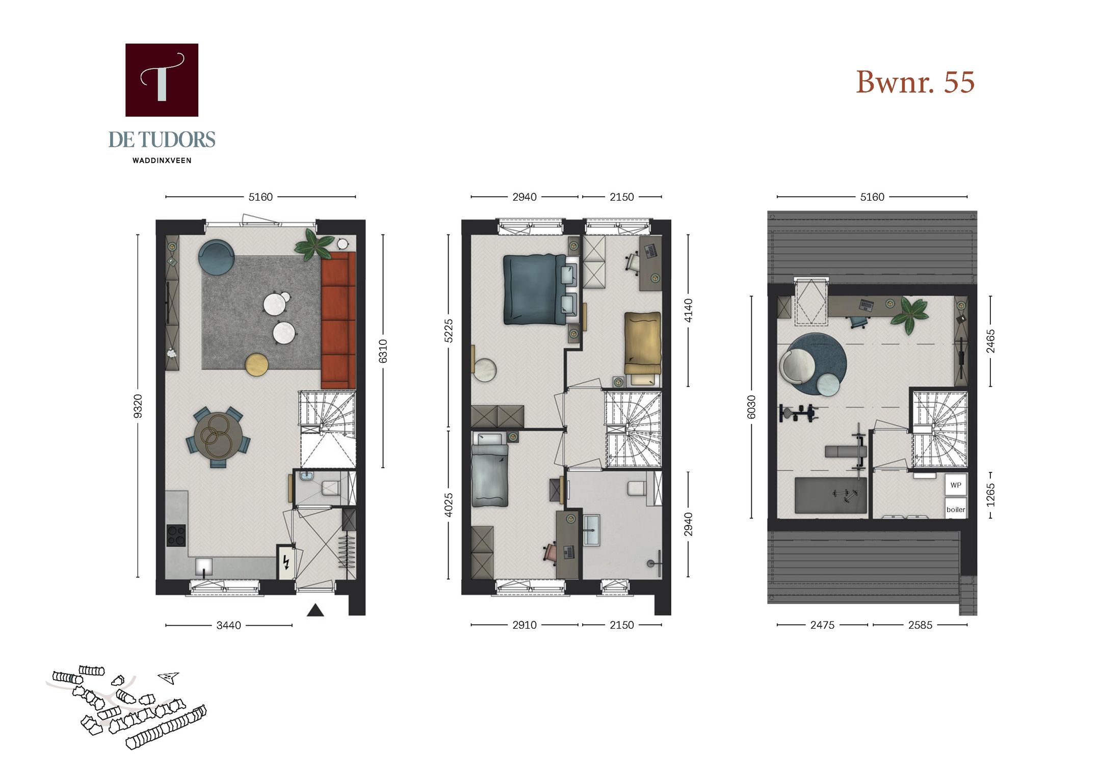 De Tudors (Bouwnr. 55), Waddinxveen, 2742MP, Zuid-Holland, Nederland  