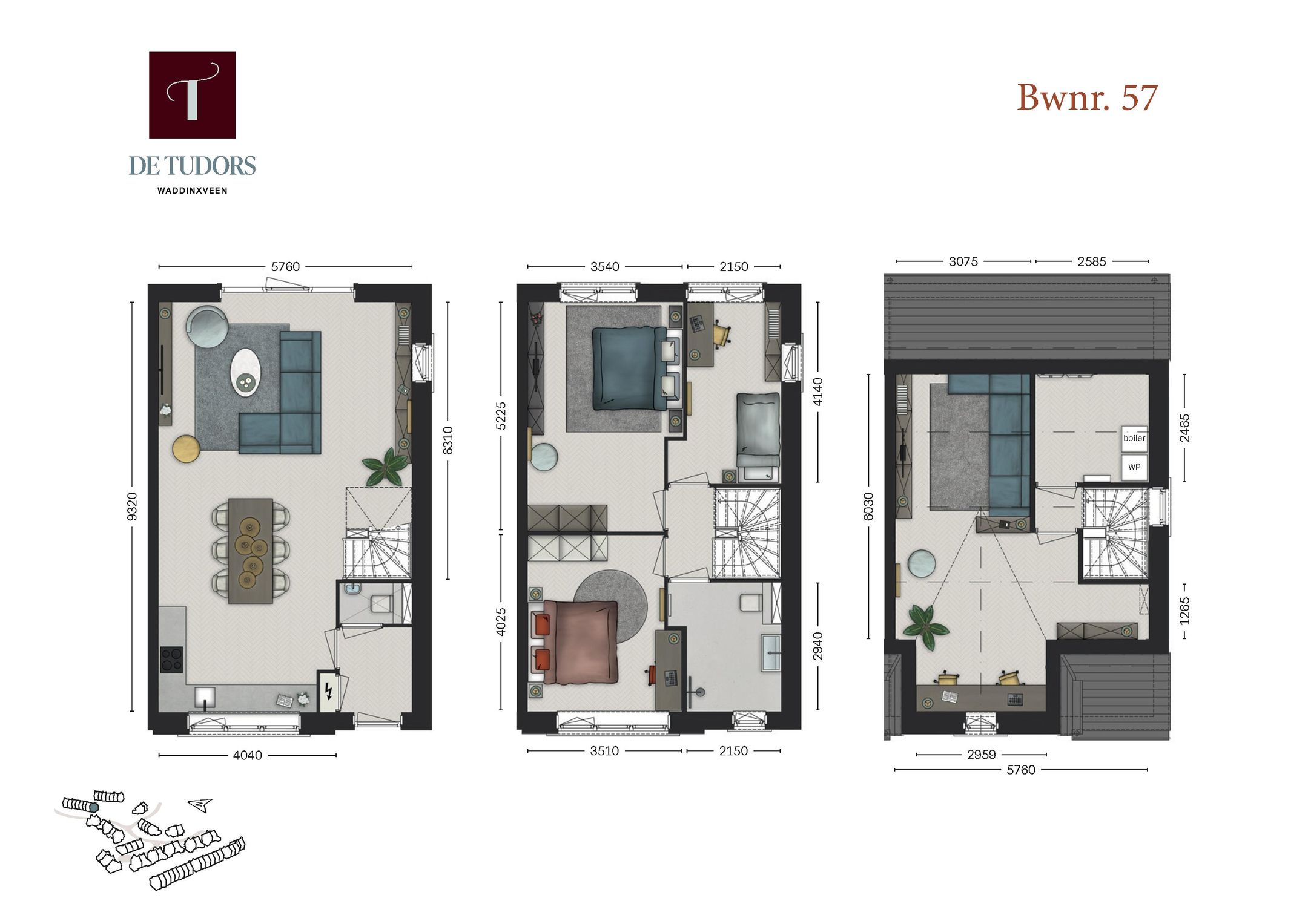 De Tudors (Bouwnr. 57), Waddinxveen, 2742MP, Zuid-Holland, Nederland  