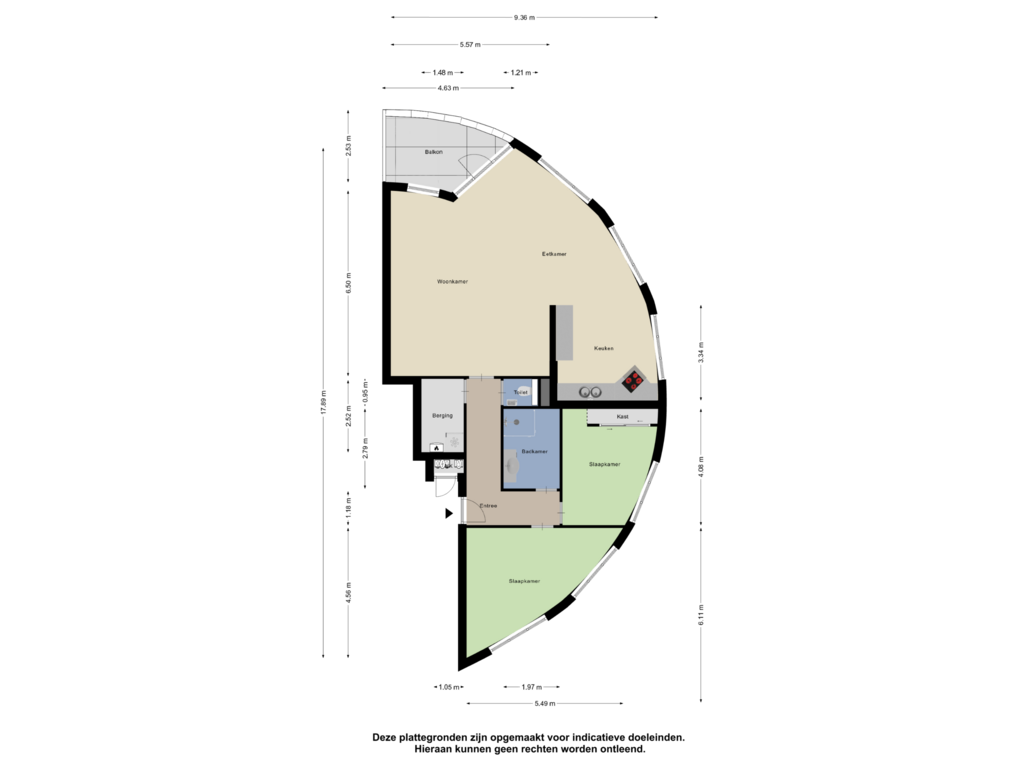 Bekijk plattegrond van Appartement van Steigermesschen 4