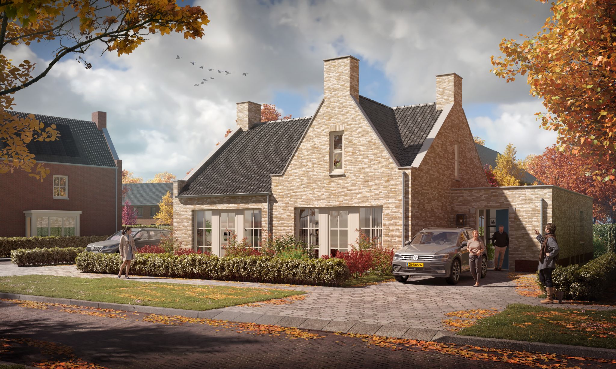 Levensloopbestendige tweekapper (Bouwnr. 9)  