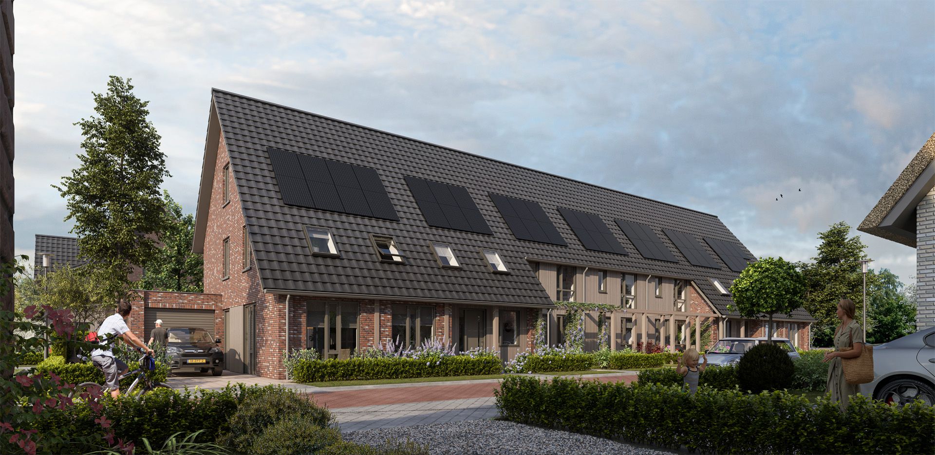 Tussenwoningen KoopStart (Bouwnr. 42), Nijkerkerveen, 3864MZ, Gelderland, Nederland