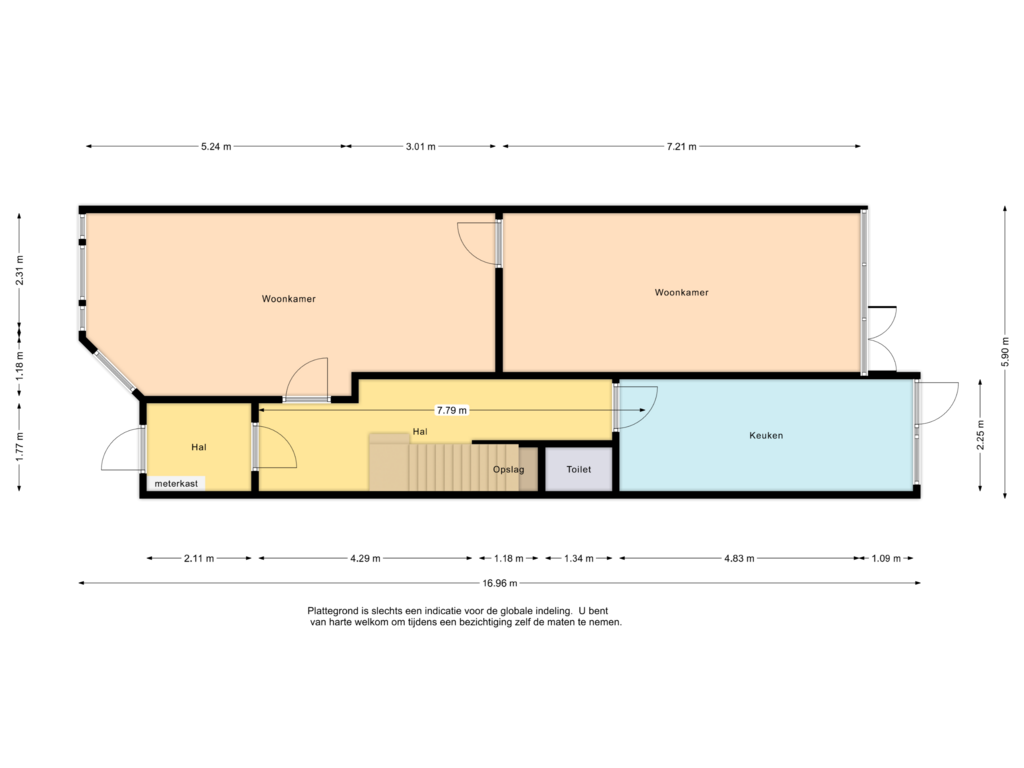 Bekijk plattegrond van Beganegrond/ First Floor van Adelheidstraat 62