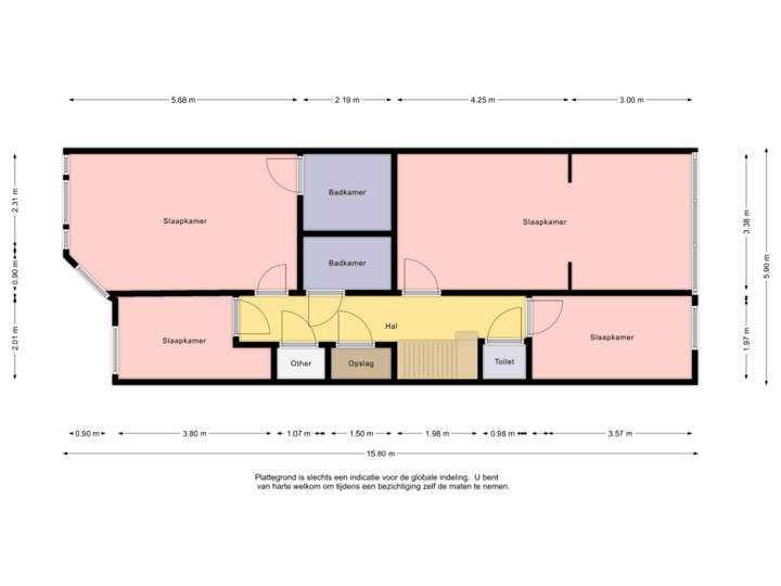 2e verdieping / third floor