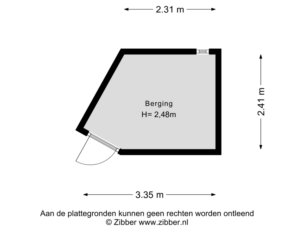 Bekijk plattegrond van Berging van Herautpad 26