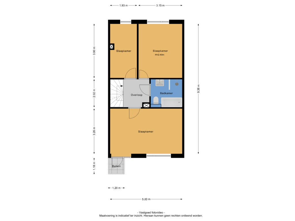 Bekijk plattegrond van 1e verdieping van Groevenbeek 7