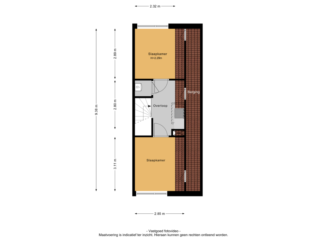 Bekijk plattegrond van 2e verdieping van Groevenbeek 7