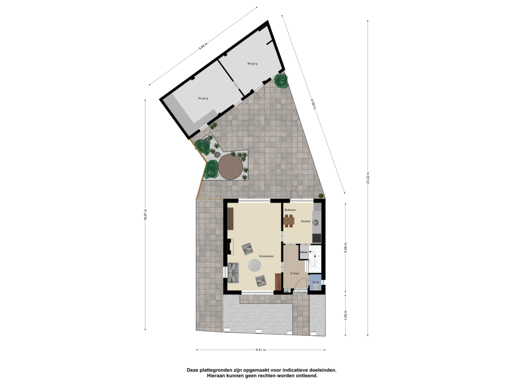 Bekijk plattegrond van Begane grond_Tuin van van Sasse van Ysseltstraat 34-A