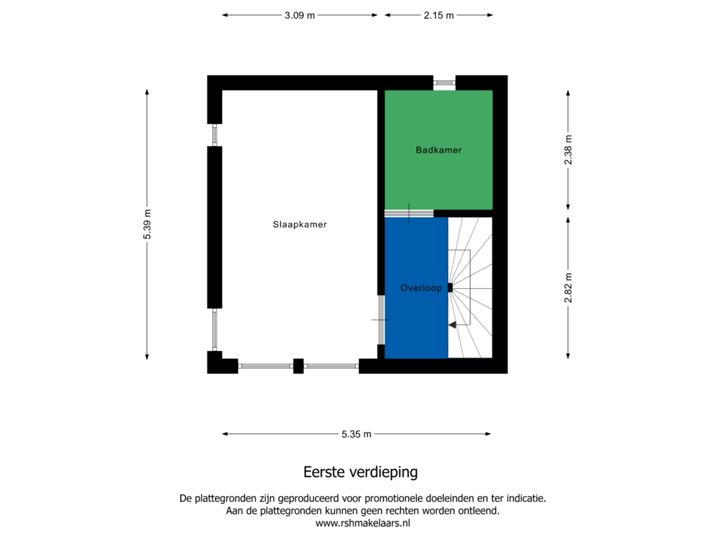 Bekijk plattegrond van Floor 1 van Groenewoud 7