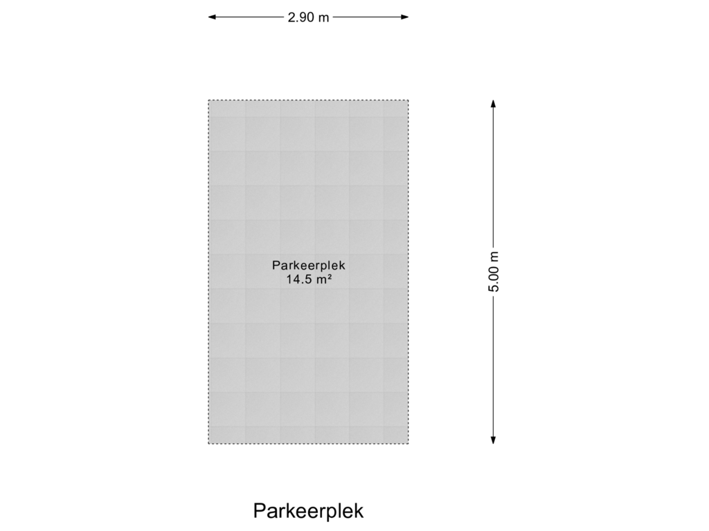 Bekijk plattegrond van Parkeerplek van Terreplein 9-B