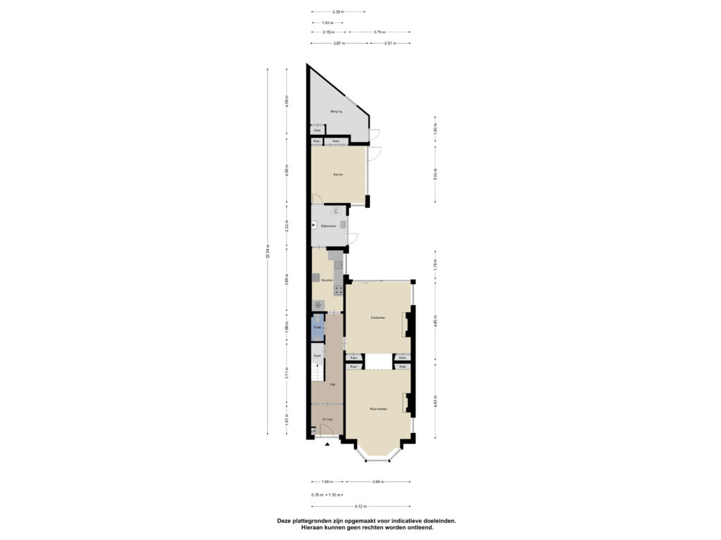 Bekijk plattegrond van Begane Grond van Midlumerlaan 16