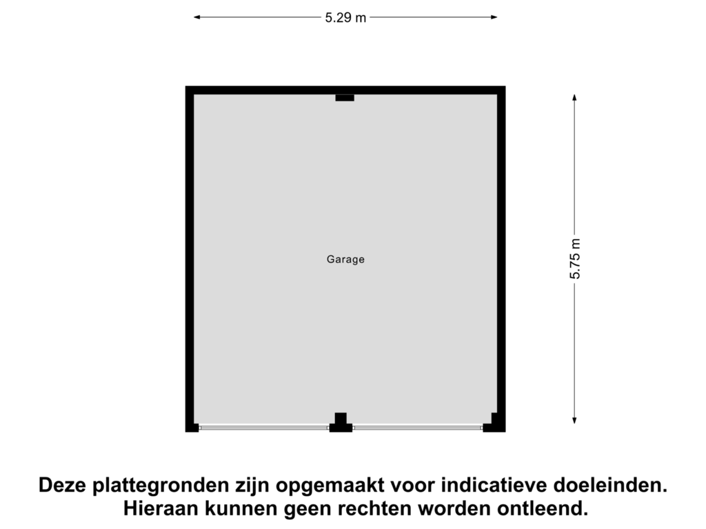 Bekijk plattegrond van Garage van Midlumerlaan 16