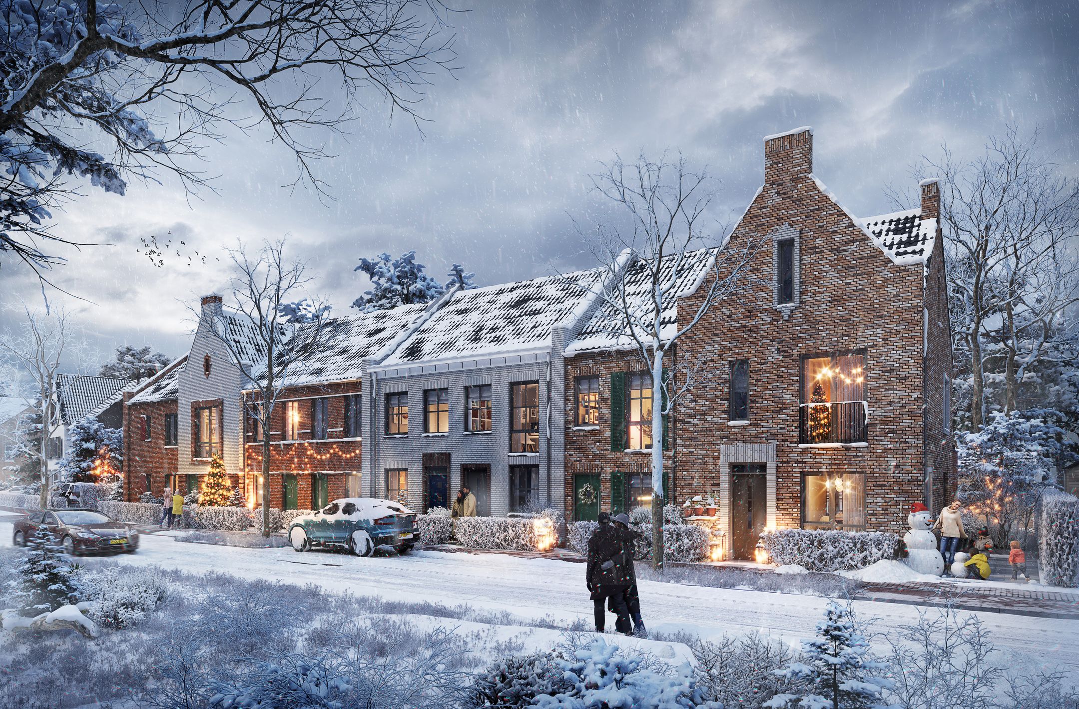 Huurlingsedam Tussenwoning type U (Bouwnr. 296)