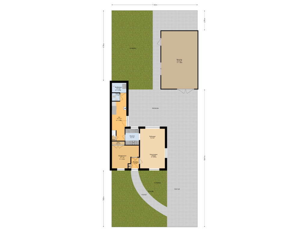 Bekijk plattegrond van Situatie van Laskowskilaan 6