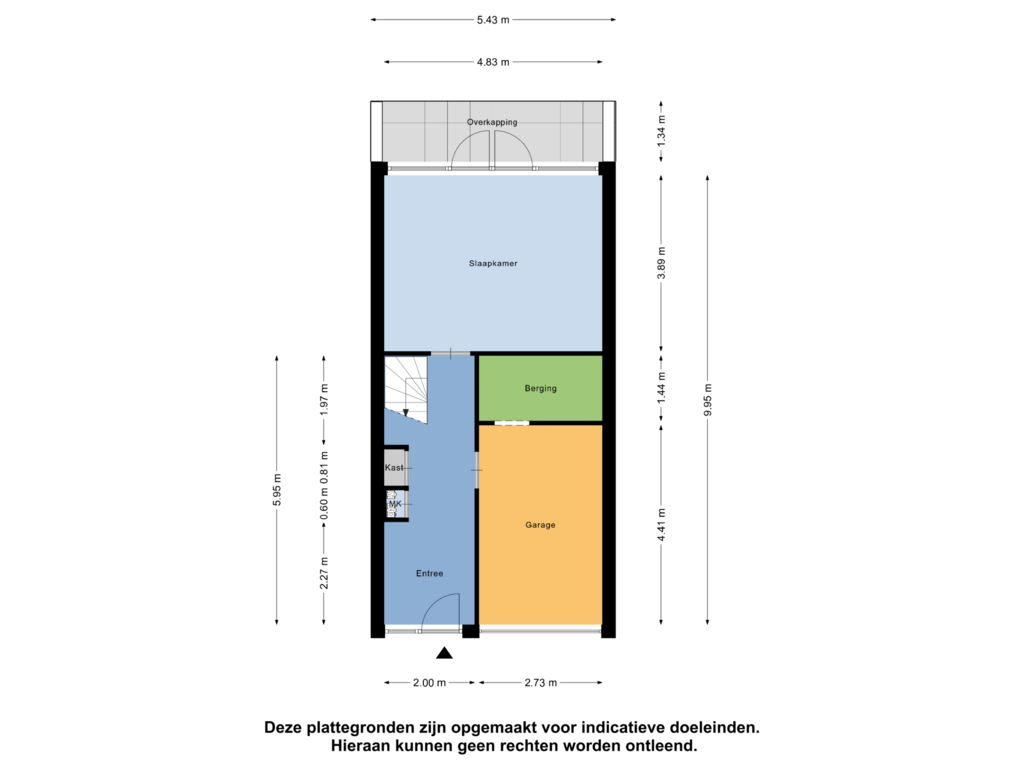 View floorplan of Begane Grond of Aan de Kant 10