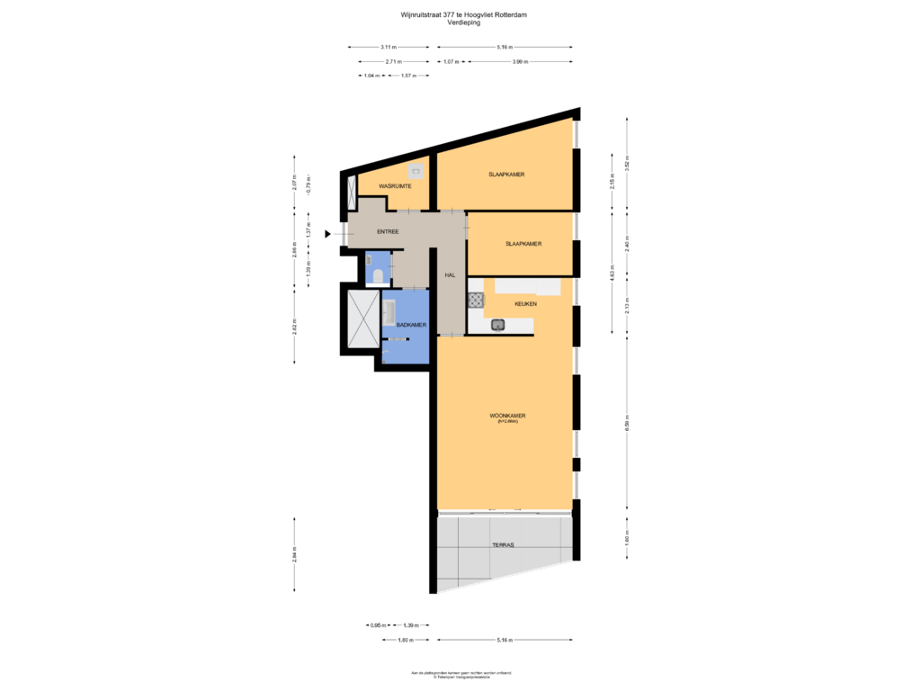 Bekijk plattegrond van Verdieping van Wijnruitstraat 377