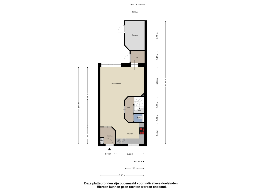 Bekijk plattegrond van Begane Grond van Nijensteinheerd 120