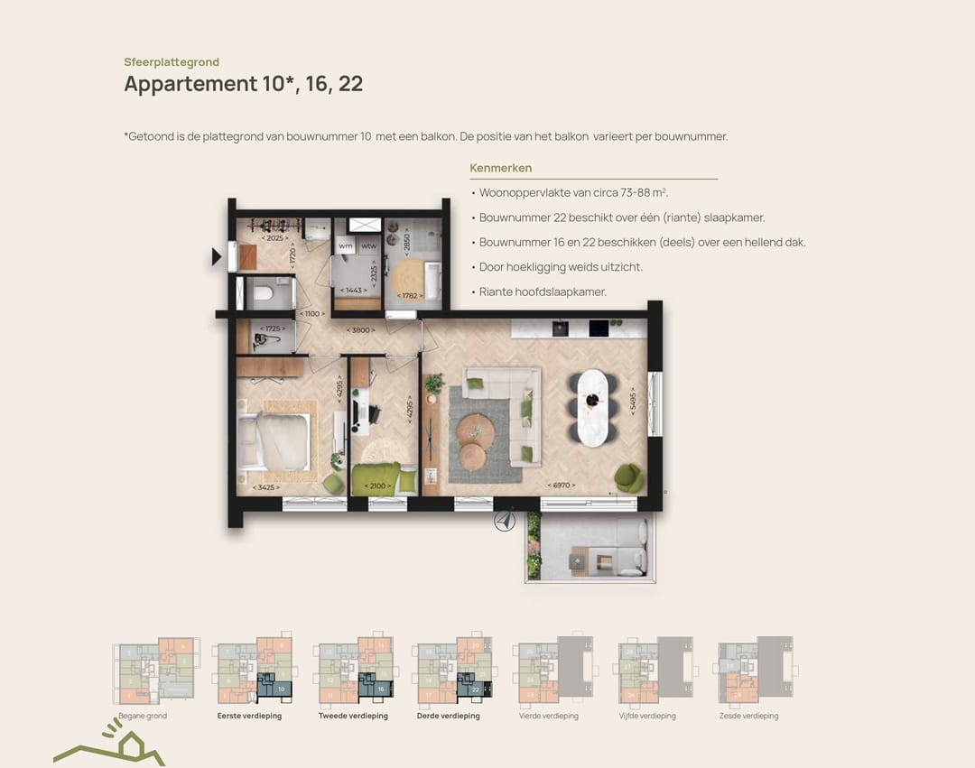 Foto 11 van Het Baken van Meerstad (Bouwnr. 22)