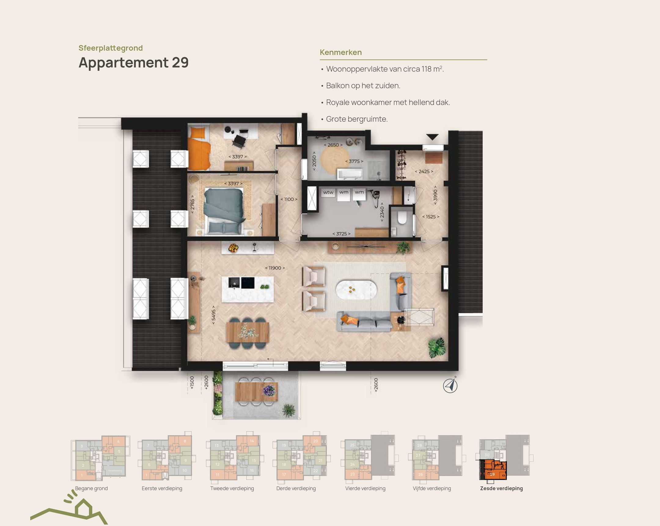 Foto 15 van Het Baken van Meerstad (Bouwnr. 8)