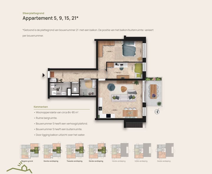 Foto 12 van Het Baken van Meerstad (Bouwnr. 18)