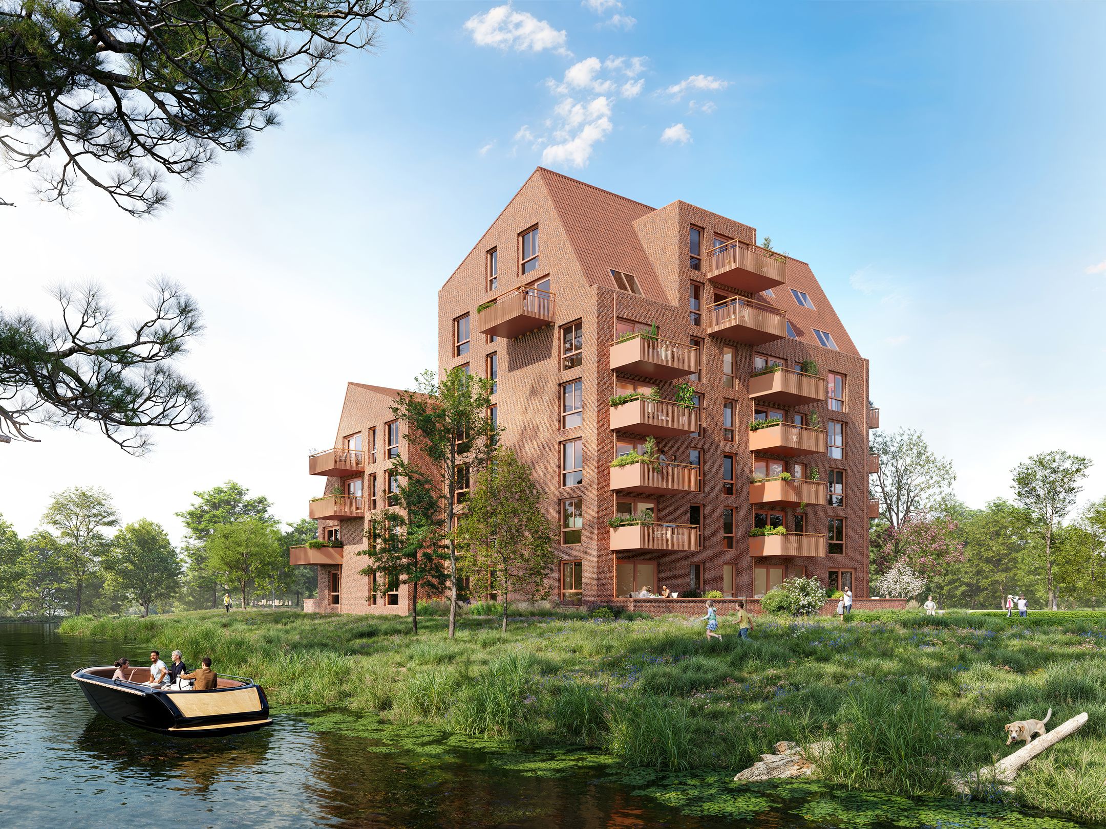 Het Baken van Meerstad (Bouwnr. 4), Meerstad, 9613GE, Groningen, Nederland