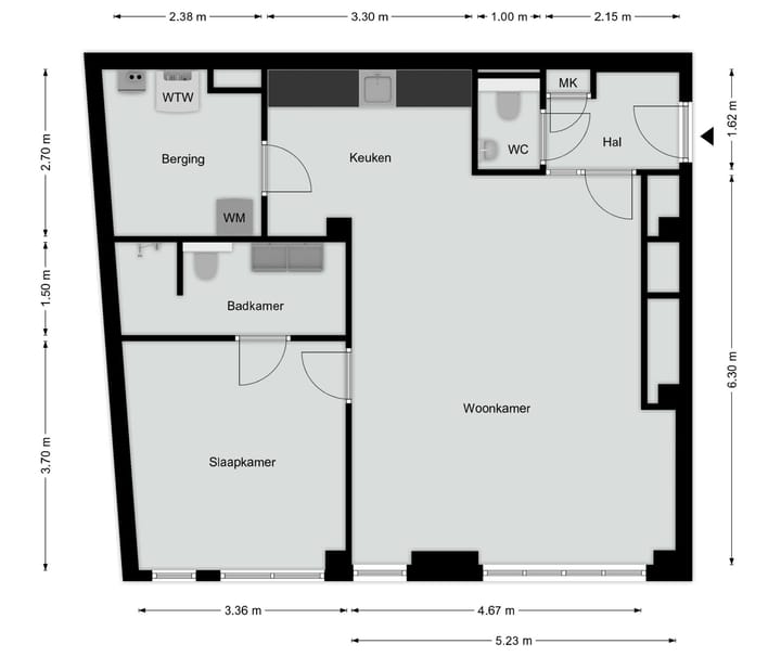 Foto 28 van Willem II Singel 5-B04
